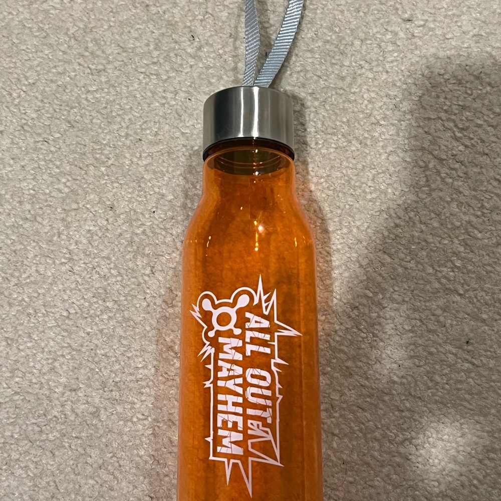 OTF all out mayhem Orange Water Bottle